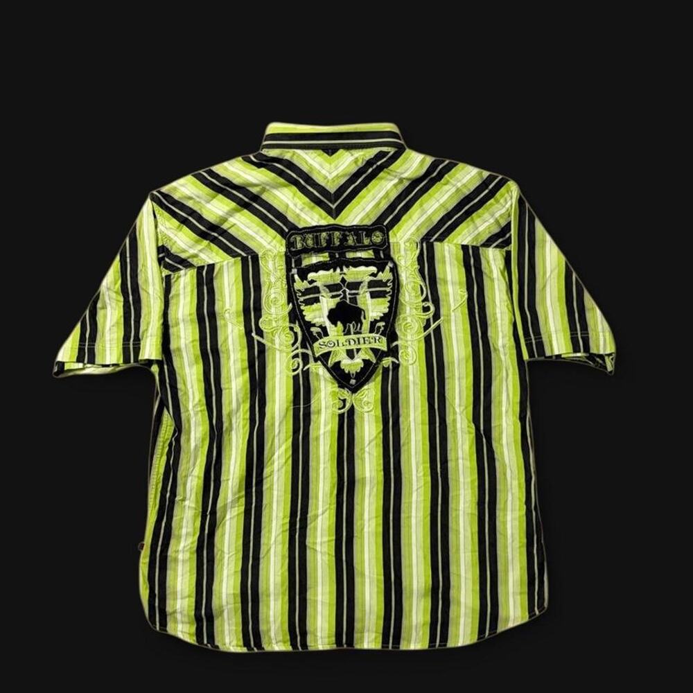 Y2k knockout buffalo soldier green